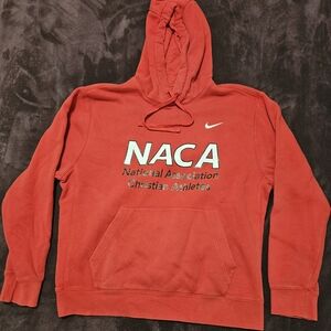 Nike Red Sweatshirt Hoodie Classic Pullover